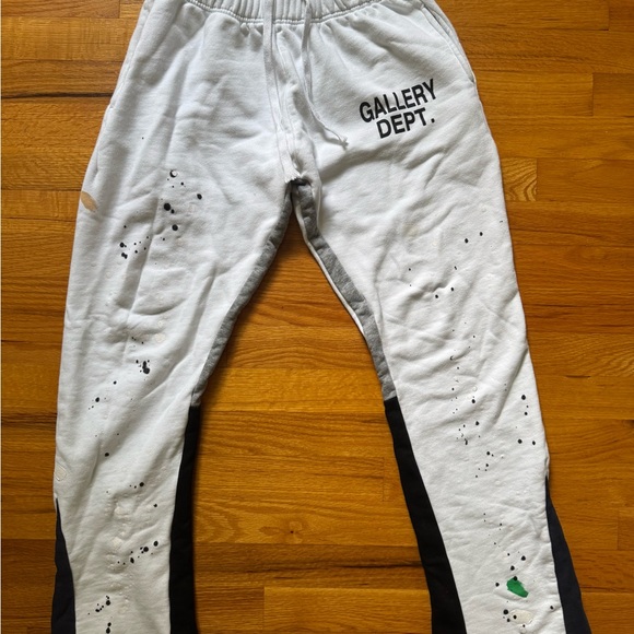 Gallery Dept White Sweatpants - Picture 1 of 5